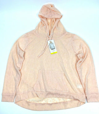 Weatherproof Women's Sweater Lightweight Hooded Long Sleeve Peach Size Small New