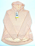 Weatherproof Women's Sweater Lightweight Hooded Long Sleeve Peach Size Small New