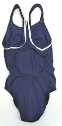 Dolfin Women's Swimming Tank Solids High Neck Costume Midnight Navy Size 30