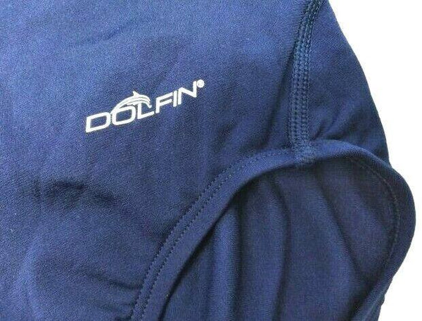 Dolfin Women's Swimming Tank Solids High Neck Costume Midnight Navy Size 30