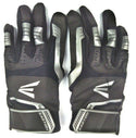 Easton Youth Boys' Baseball Batting Gloves Gametime Elite Grey Black Small