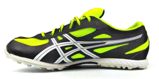 Asics Men's Hyper XCS Cross Country Running Shoes Lemon White Black Size 4 New