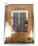 Belmont Curtain Drapes Faux Suede Grommet Panel Slate Size 50 x 84 inches New