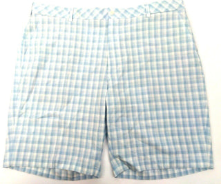 Walter Hagen Men's Golf Shorts 11 Major Brush Stroke Sport Plaid