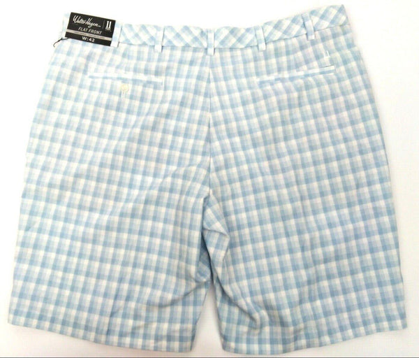 Walter Hagen Men's Golf Shorts 11 Major Brush Stroke Sport Plaid