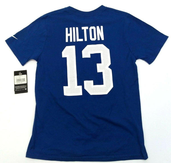 Nike Youth's Jersey Indianapolis Colts T.Y. Hilton 13 Short Sleeve Blue - Large