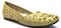 Easy Street Women's Shoes Ballet Flats Charlize Slip On Bone Size 11M New in Box