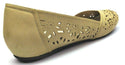 Easy Street Women's Shoes Ballet Flats Charlize Slip On Bone Size 11M New in Box