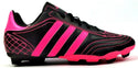 Adidas Goletto III Sparkle TRX FG Men's Football Shoes Pink Black Size 4.5