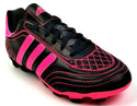 Adidas Goletto III Sparkle TRX FG Boy's Football Shoes Pink Black Size 4.5