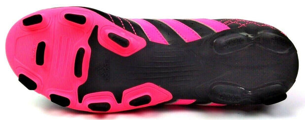 Adidas Goletto III Sparkle TRX FG Boy's Football Shoes Pink Black Size 4.5