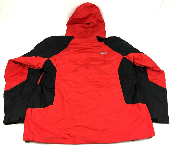 X-Mountain Spirit Men's Winter Jacket 3in1 Waterproof Breathable Red Coat XL New