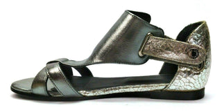 Zadig & Voltaire Women's Sandals Buckle Roman Fashion Silver Size 6