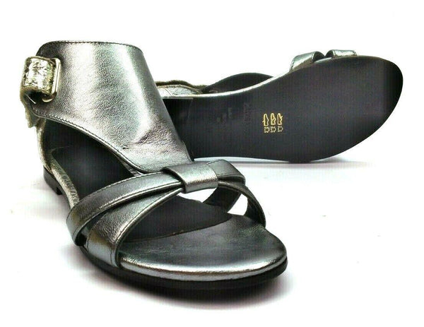 Zadig & Voltaire Women's Sandals Buckle Roman Fashion Silver Size 6