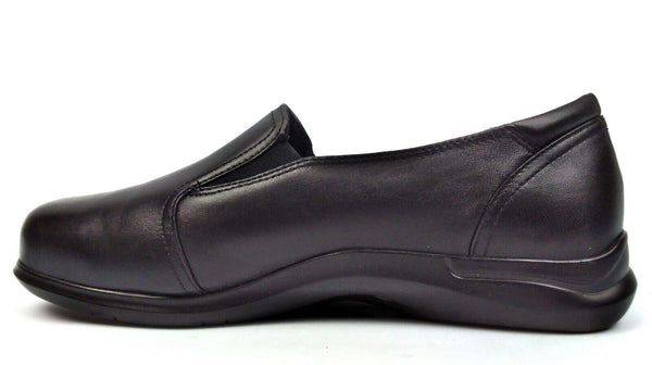 Aravon Women's Loafers Faith Slip-on Comfort Flat Leather Shoes New in Box