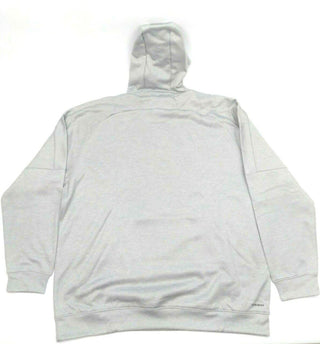 Adidas Men's Hoodie Team Issue Fleece Athletic Pullover Logo Grey Size 2XL