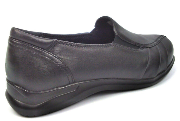Aravon Women's Loafers Faith Slip-on Comfort Flat Leather Shoes New in Box