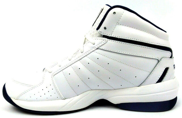Reebok Men's Basketball Shoes Lace Up Buckets VIII White Club Blue New in Box