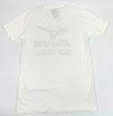 Mizuno Women's T-Shirt Neck Softball Short Sleeve V-Neck White