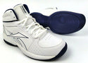 Reebok Men's Basketball Shoes Lace Up Buckets VIII White Club Blue New in Box