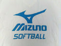 Women's Softball T-shirt Mizuno Short Sleeve V-Neck Tee White - New