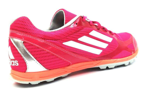 Adidas Women's XCS 2W Track & Field Athletics Shoes Pink White Orange Size 11