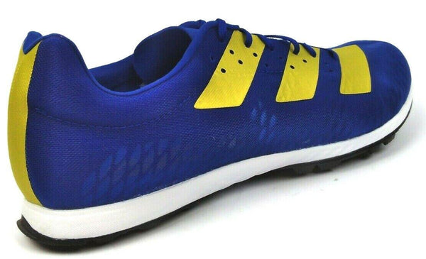 Adidas Men's Cross Country Track and Field Running Shoes Adizero Blue Yellow