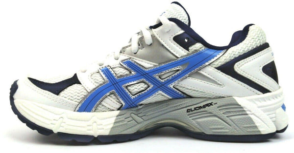 Asics Women's Training Shoes GEL-190TR Lace Up Lightweight White Navy Blue New