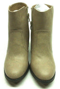 Room of Fashion Luxe 01 Women's Fashion Ankle Boots Beige Size 5.5