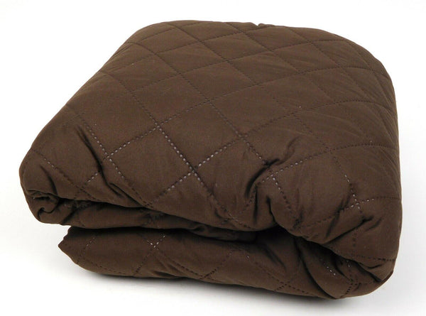Reversible Sofa Cover 70" Furniture Protector Rose Home Fashion Chocolate Beige