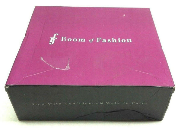 Room of Fashion Luxe 01 Women's Fashion Ankle Boots Beige Size 5.5