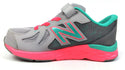 New Balance Toddler Running Shoes Lightweight Comfort Sneakers Grey Size 2 XW