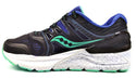 Saucony Women's Running Shoes Redeemer ISO 2 Everun Mesh Upper Black Aqua Violet