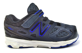 New Balance Kids Running Shoes Lightweight Comfort Sneakers Grey Black Size 6.5M