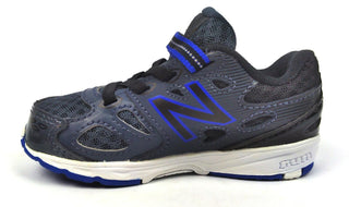 New Balance Kids Running Shoes Lightweight Comfort Sneakers Grey Black Size 6.5M