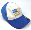 Columbia Mesh Tree Flag Ball Unisex Cap Blue White - Size large / X-Large