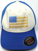 Columbia Mesh Tree Flag Ball Unisex Cap Blue White - Size large / X-Large