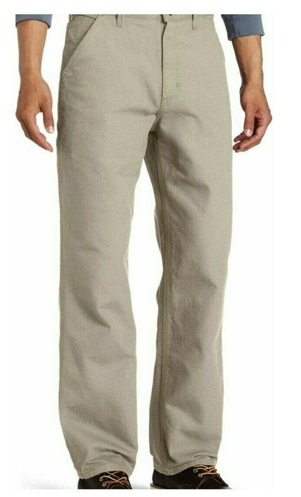 Carhartt Men's Denim Work Pants Loose Original Fit Straight Leg Dungaree New