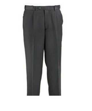 Signature Collection Men's Dress Pants Straight Fit Hidden Expandable Waistband
