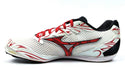 Mizuno Men's Cleated Running Shoes Tempo LD Track and Field White Red Black New