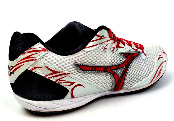 Mizuno Men's Cleated Running Shoes Tempo LD Track and Field White Red Black New