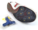 Mizuno Men's Cleated Running Shoes Tempo LD Track and Field White Red Black New