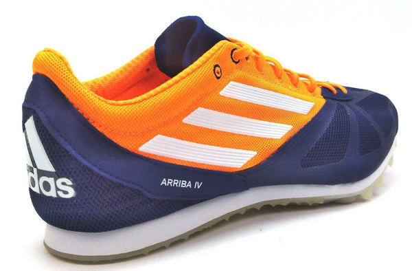 Adidas Men's Track Field Spikes Arriba 4 M Navy Orange Blue White Size 11.5 New