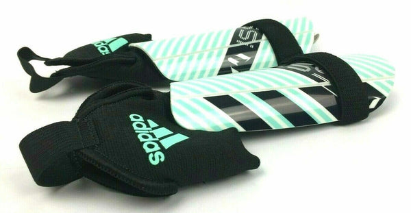 adidas Soccer Hard Shield with Ankle Sock Athletic Sports Shin Guard Size S