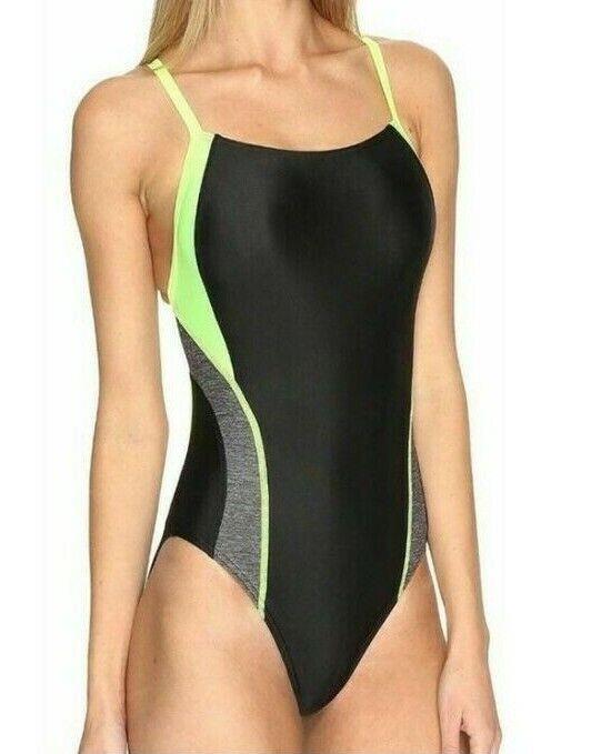 Speedo Women's Swimsuit One Piece Relaunch Splice Flyback ProLT Swimwear