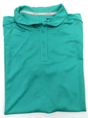 Nike Women's Golf Polo Shirt Dry Short 3 Button Short Sleeve Cabana Large New