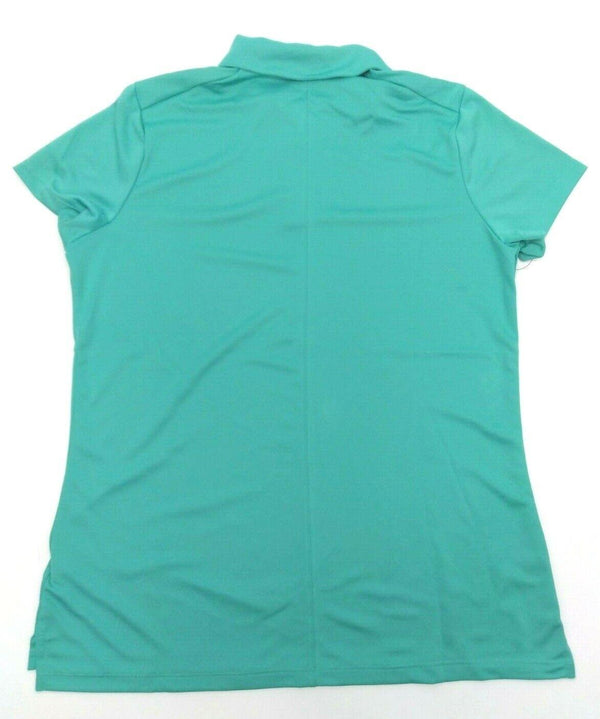 Nike Women's Golf Polo Shirt Dry Short 3 Button Short Sleeve Cabana Large New
