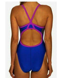 Speedo Women's Swimsuit One Piece Relaunch Splice Flyback ProLT Swimwear