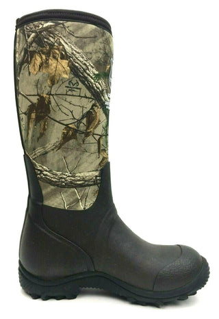 Field & Stream Men's Tracker Boots 7mm Neoprene Rutland Camo Black Size 6 New