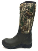 Field & Stream Men's Tracker Boots 7mm Neoprene Rutland Camo Black Size 6 New